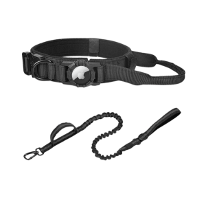 Introducing the Tactical AirTag Collar Dog Leash Combo: Ensuring Safety and Security for Your Canine Companion